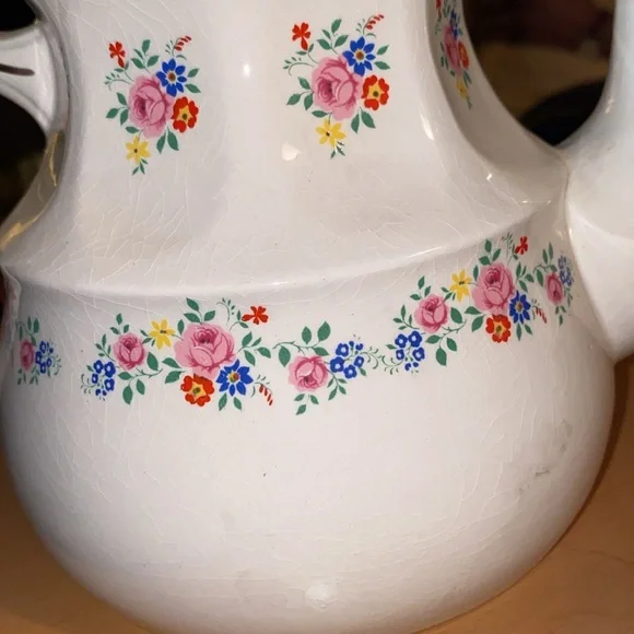 Antique Ellgreave England Centenary #1066 teapot, Genuine Ironstone - Picture 2 of 6